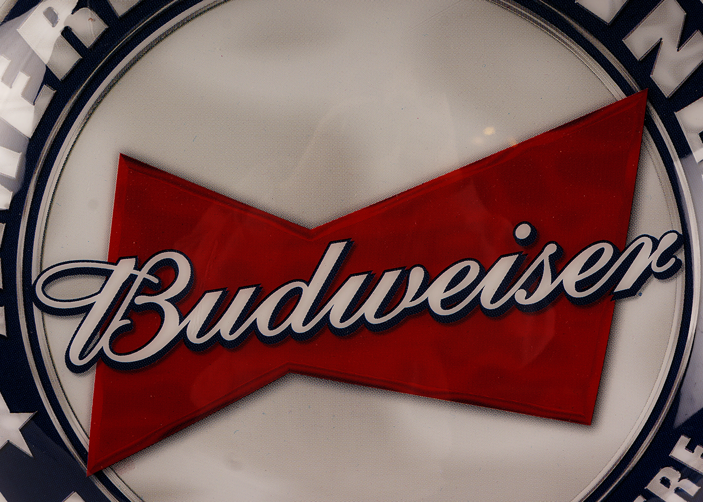 Budweiser Wall Mount Light Up Sign
