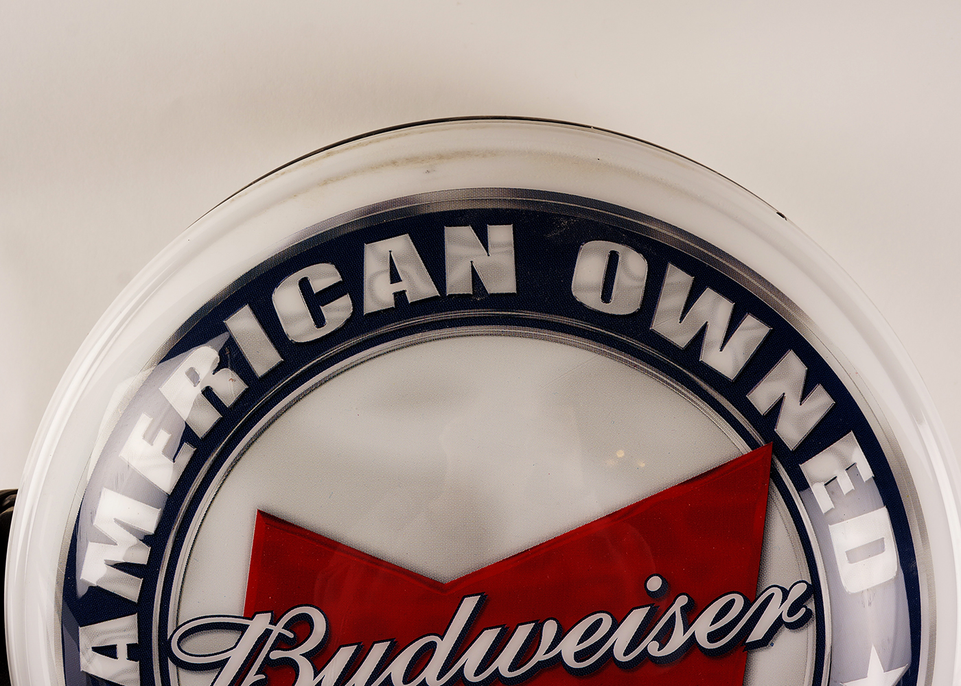 Budweiser Wall Mount Light Up Sign