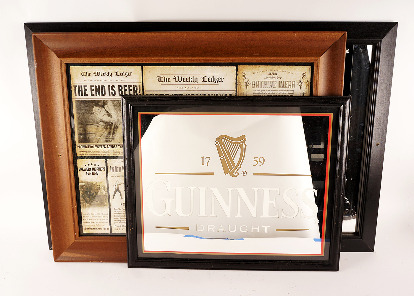 Advertisement Bar Mirrors