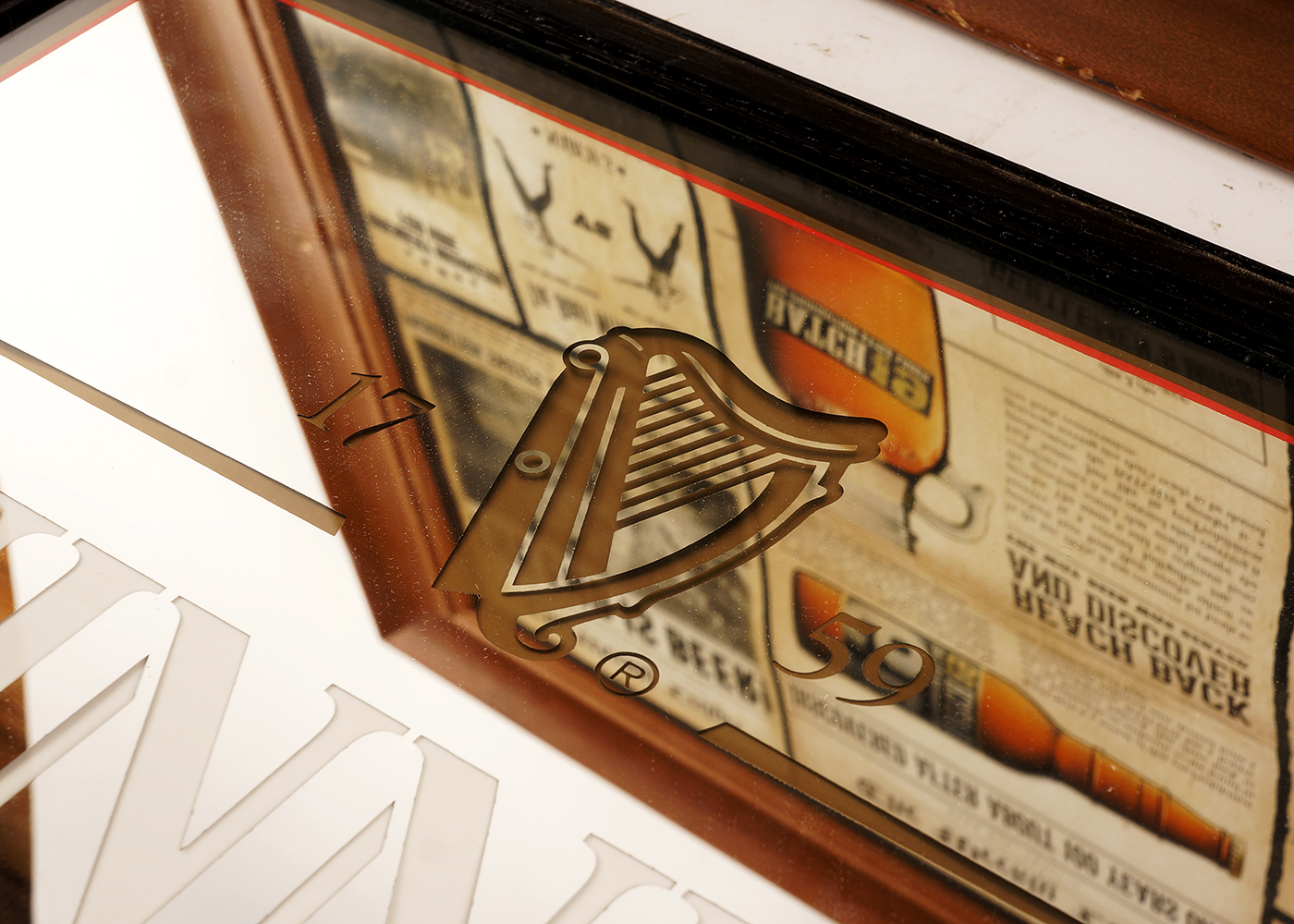 Advertisement Bar Mirrors