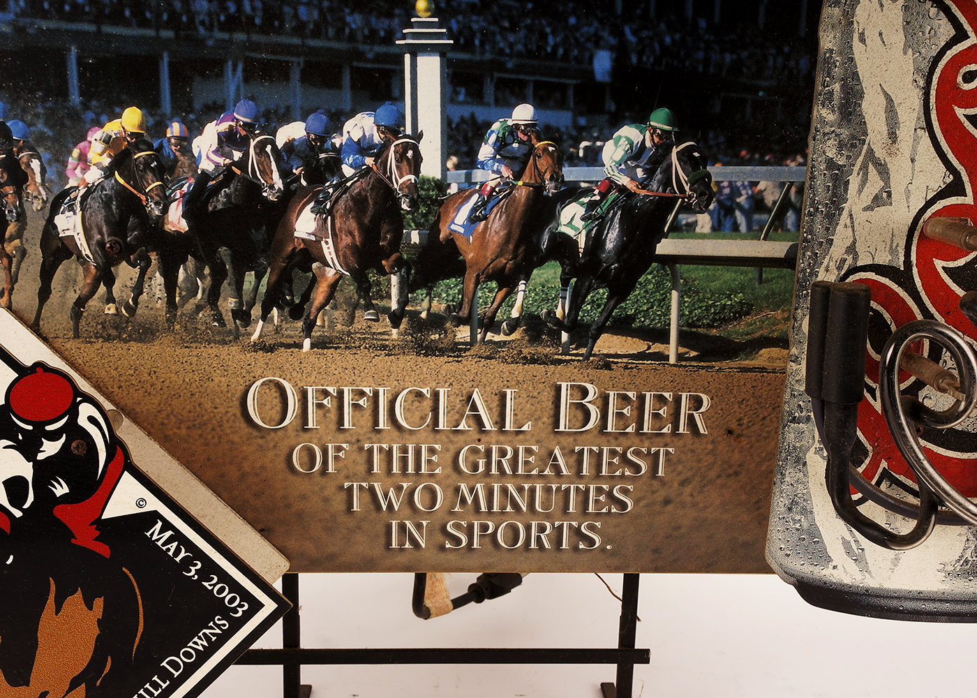 Coors Light Kentucky Derby Themed Neon Sign