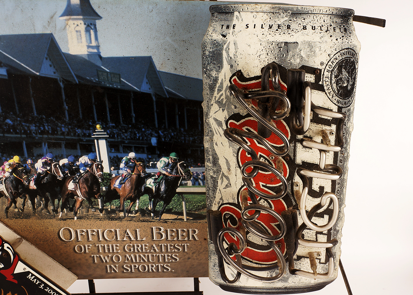 Coors Light Kentucky Derby Themed Neon Sign