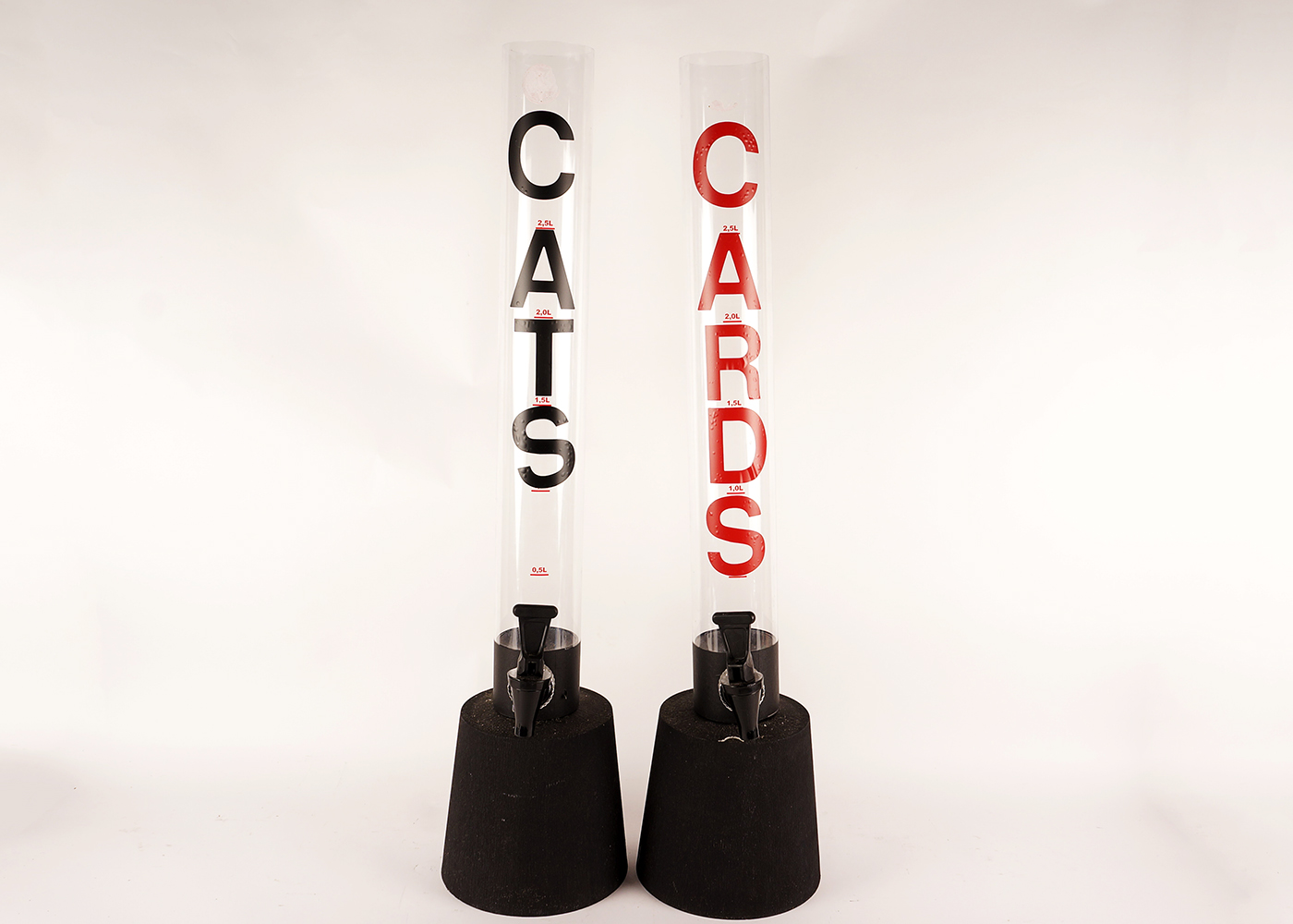 Cards vs. Cats 2.5 L Beer Tubes