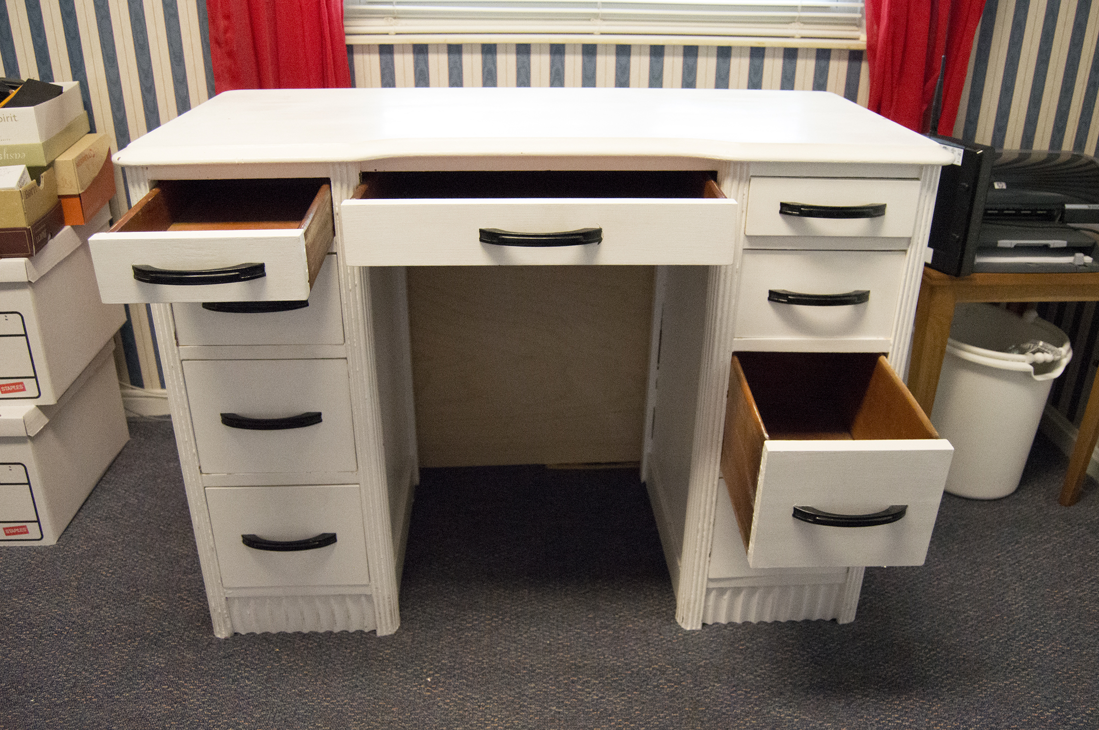 White Wooden Desk