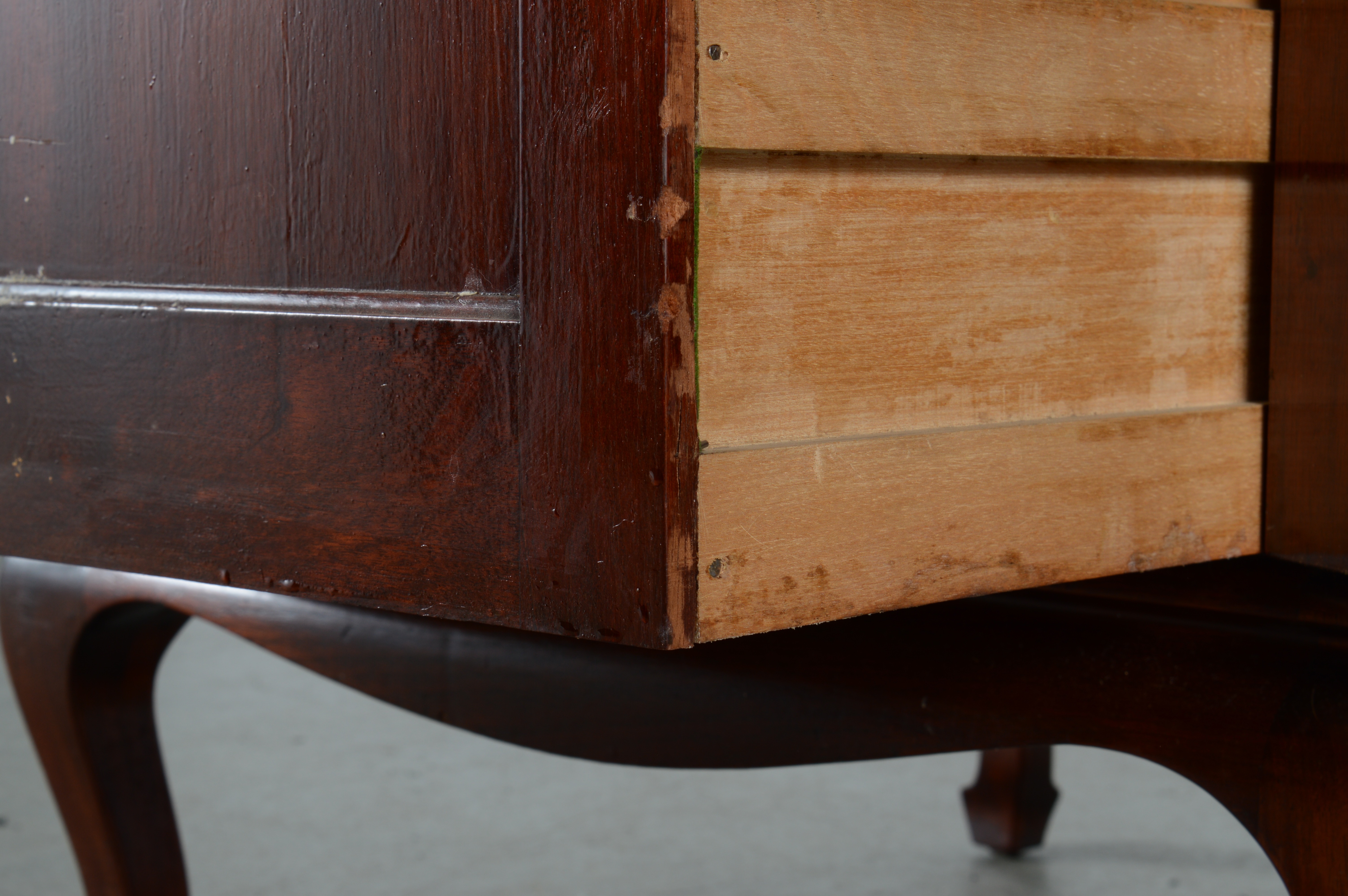 Vintage Mahogany Talking Machine by Melotone