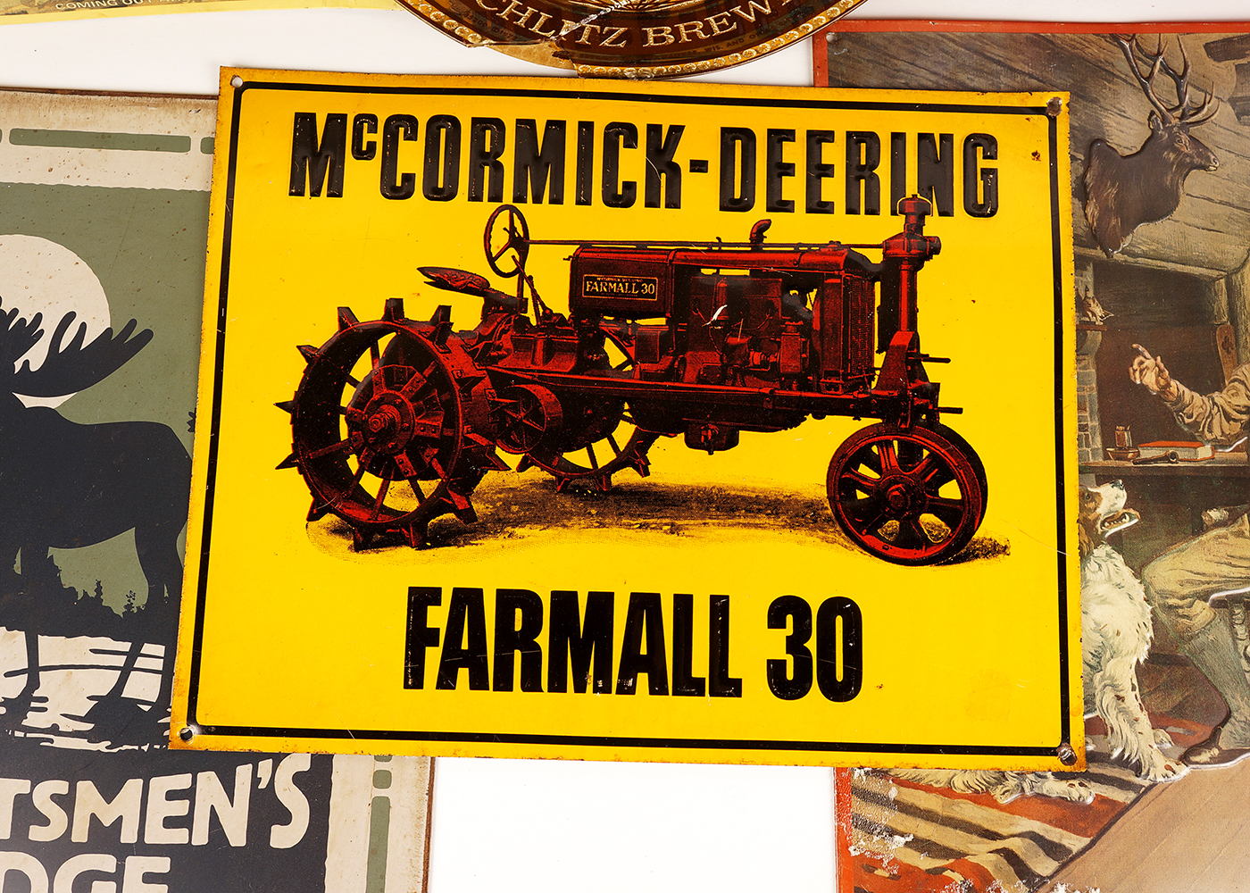 Small Metal Bar Sign Collection