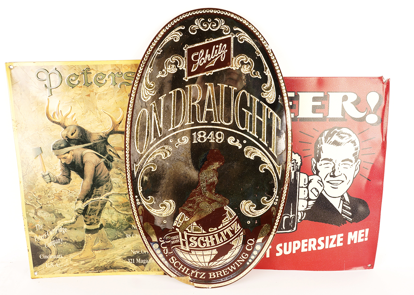 Small Metal Bar Sign Collection