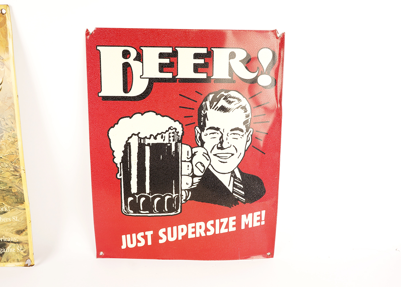 Small Metal Bar Sign Collection