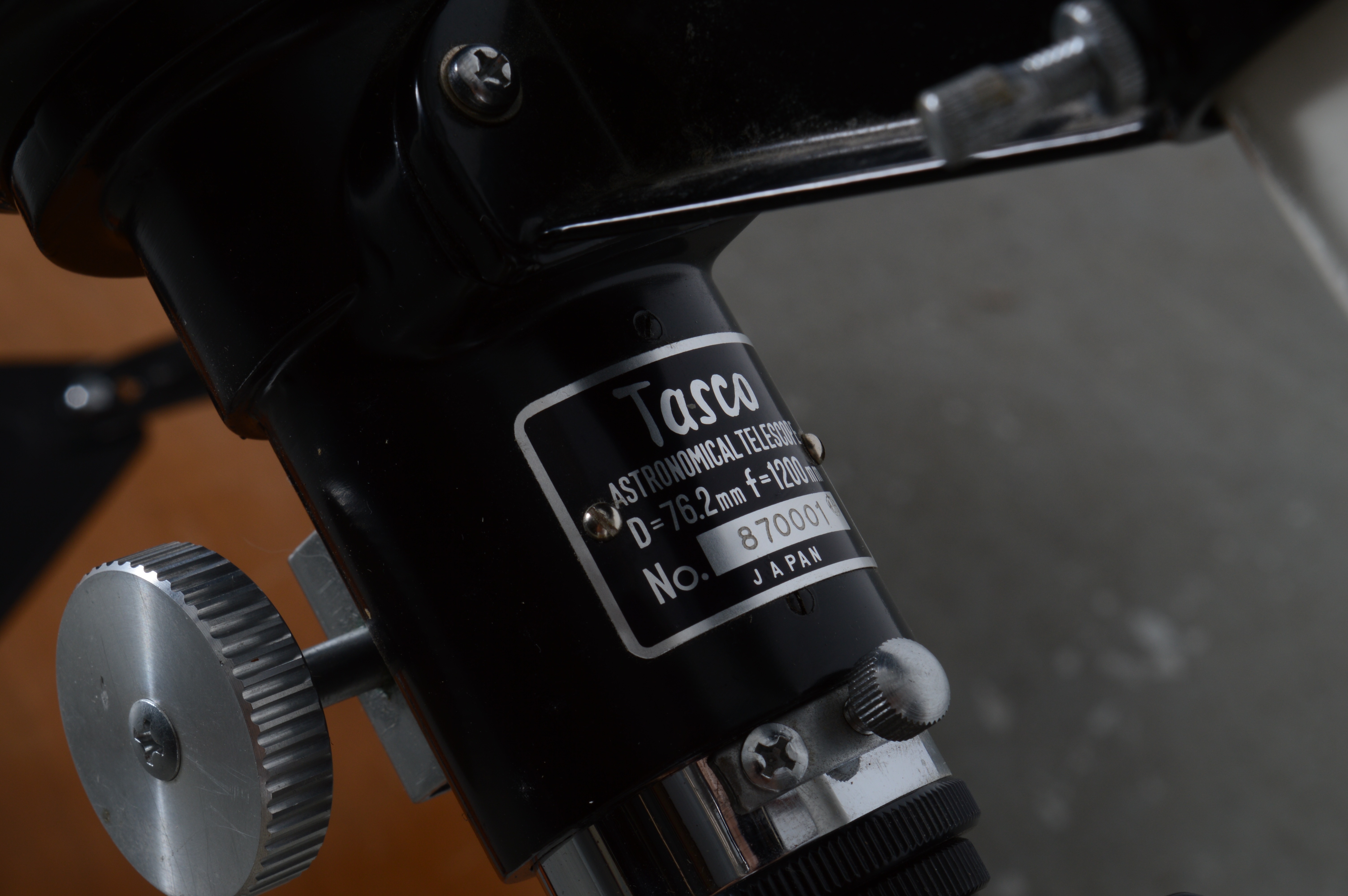 Vintage Tasco 15TE-5 600 Power Telescope with Tripodw