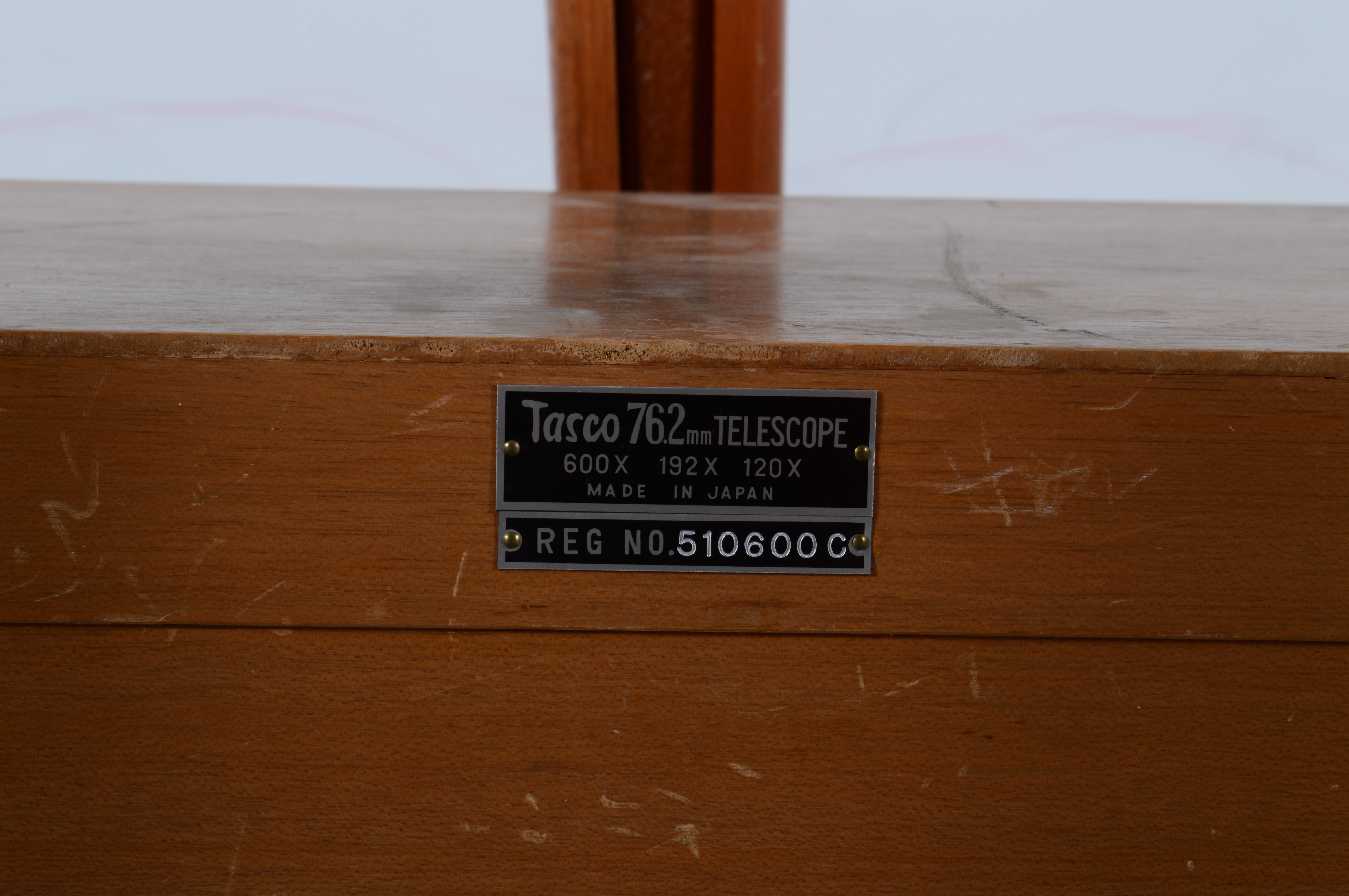 Vintage Tasco 15TE-5 600 Power Telescope with Tripodw