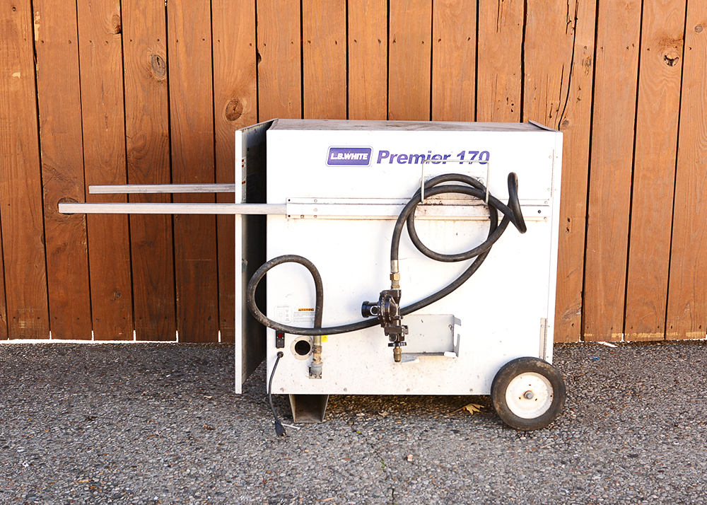 LB White Premier Propane Tent Heater