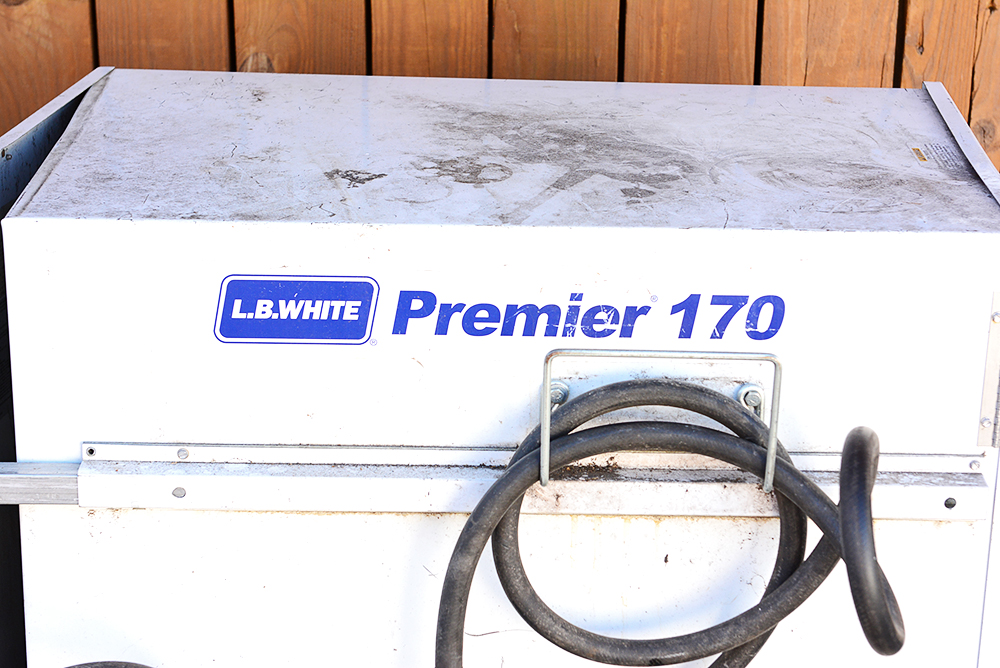 LB White Premier Propane Tent Heater