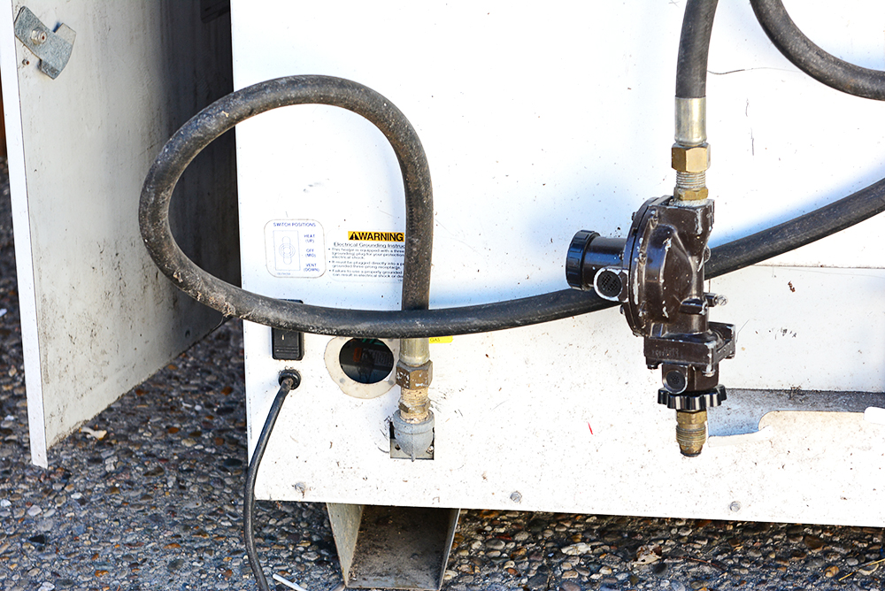 LB White Premier Propane Tent Heater