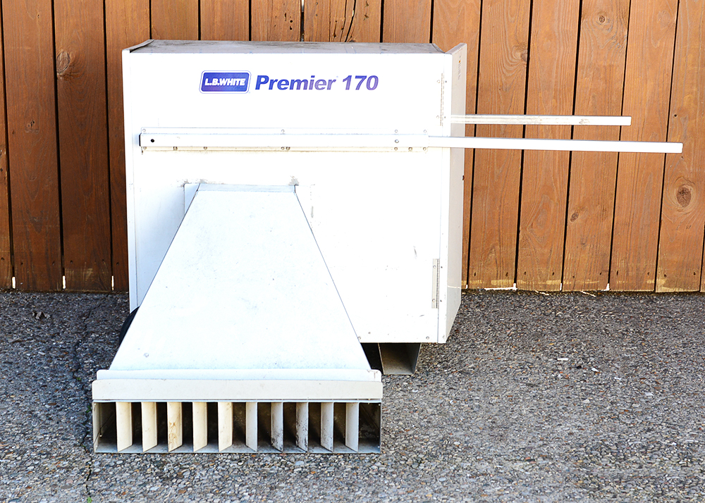 LB White Premier Propane Tent Heater