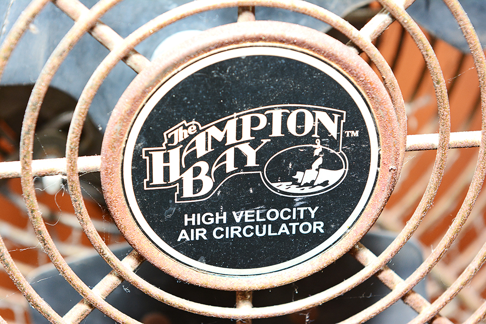 Hampton Bay Large Fan with Stand