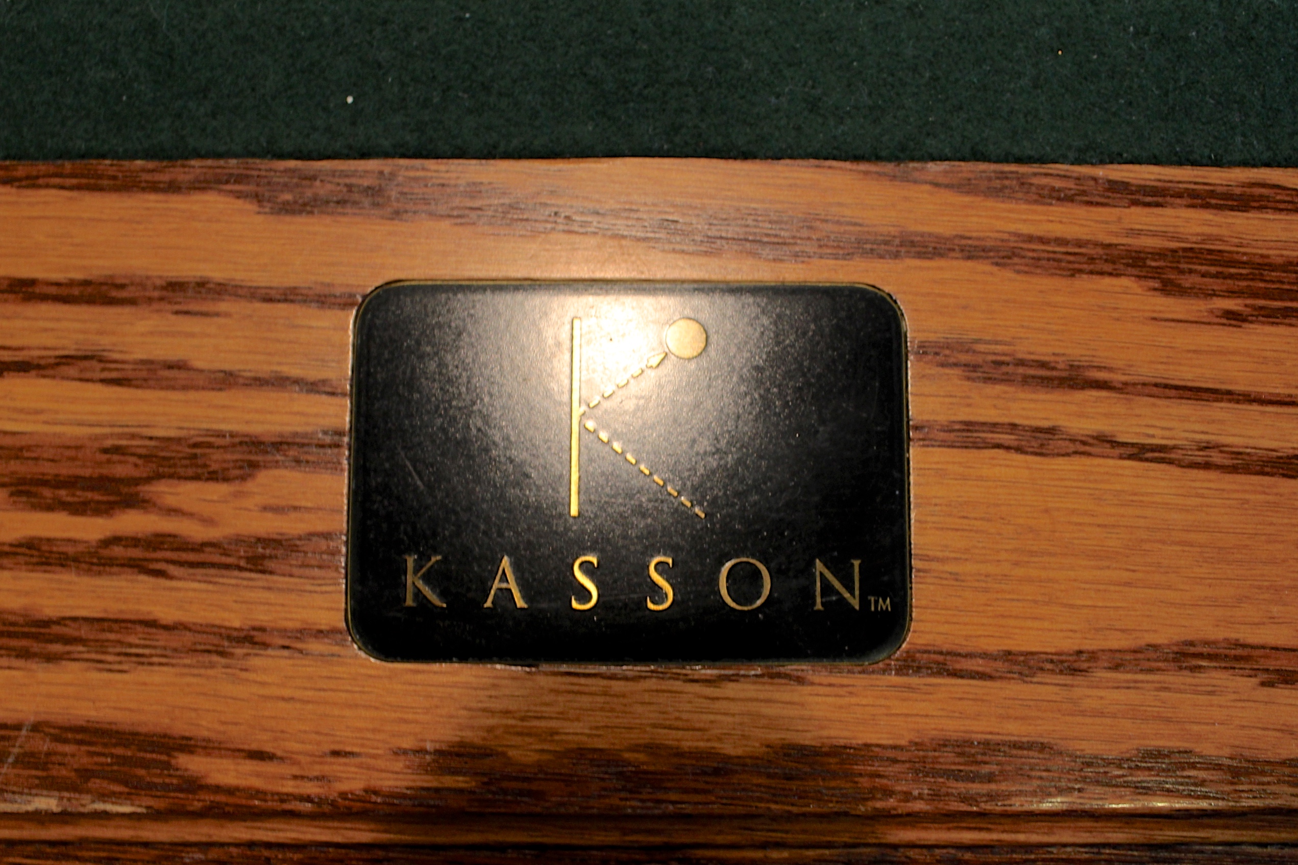 Kasson Oak Billiards Table