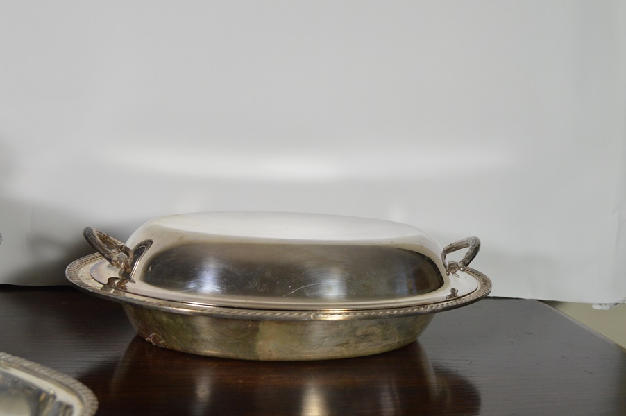 Assortment of Silver Plated Serving Items