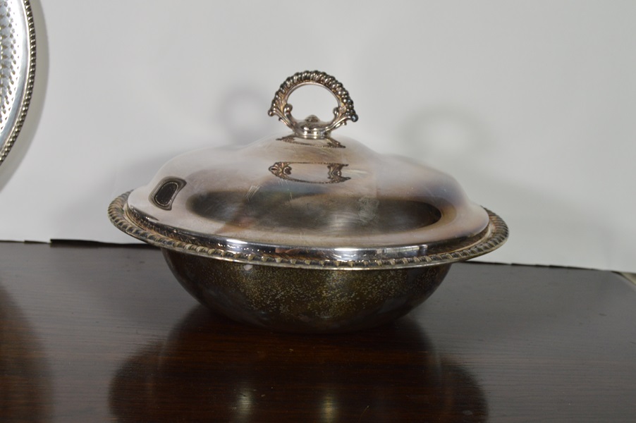 Assortment of Silver Plated Serving Items