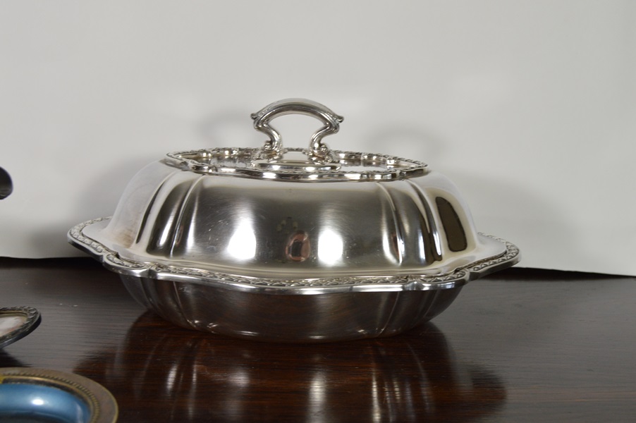 Assortment of Silver Plated Serving Items