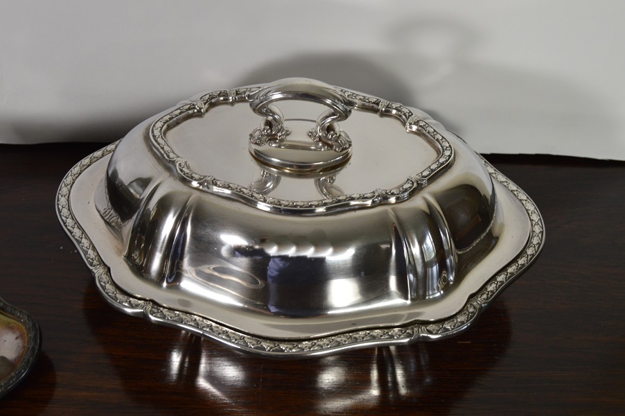 Assortment of Silver Plated Serving Items