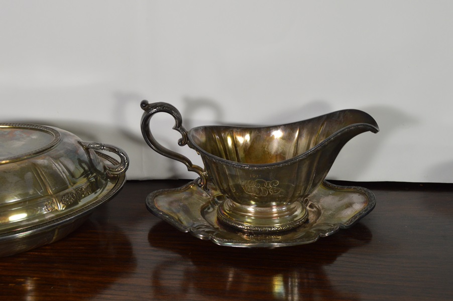 Assortment of Silver Plated Serving Items