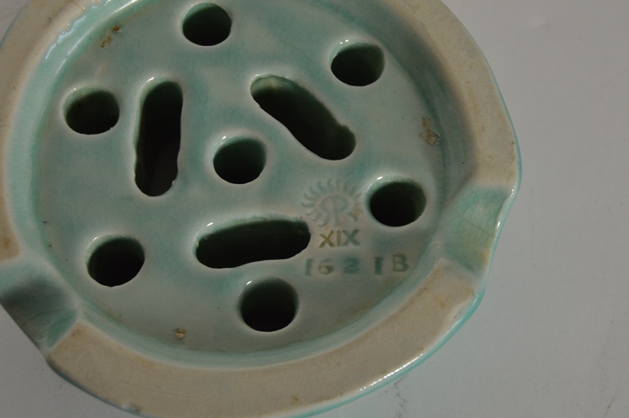 1921 Rookwood Pottery Flower Frog