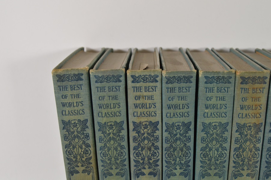 1909 Ten Volumes The Best of the Worlds Classics