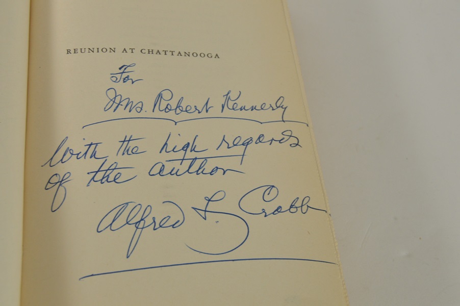 Signed First Edition Alfred Crabb Book- Reunion at Chattanooga