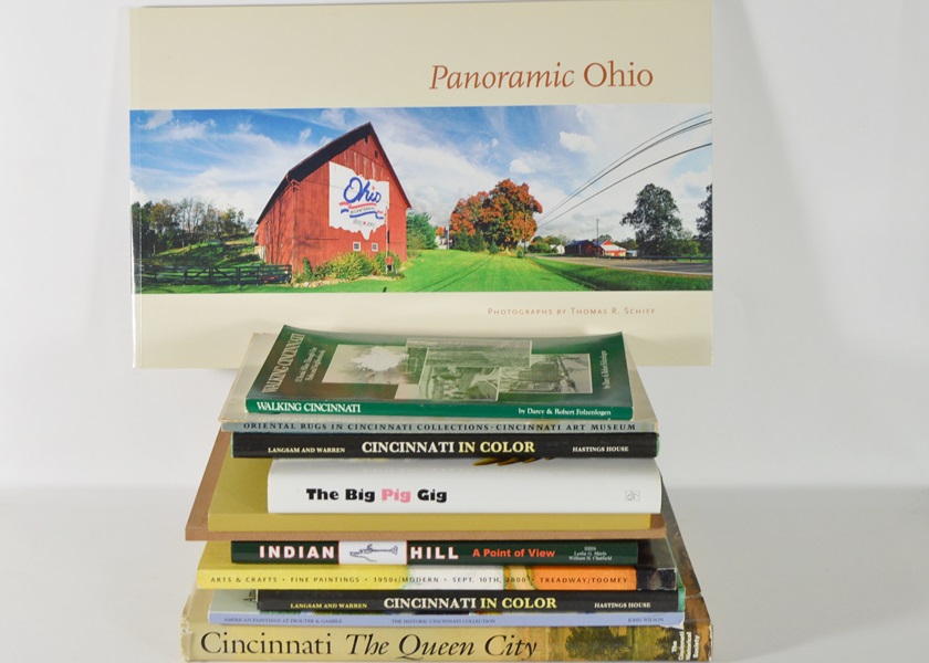 Assortment of Non-Fiction Books About Cincinnati