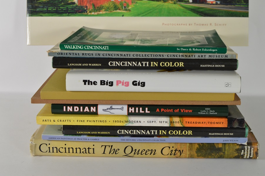 Assortment of Non-Fiction Books About Cincinnati