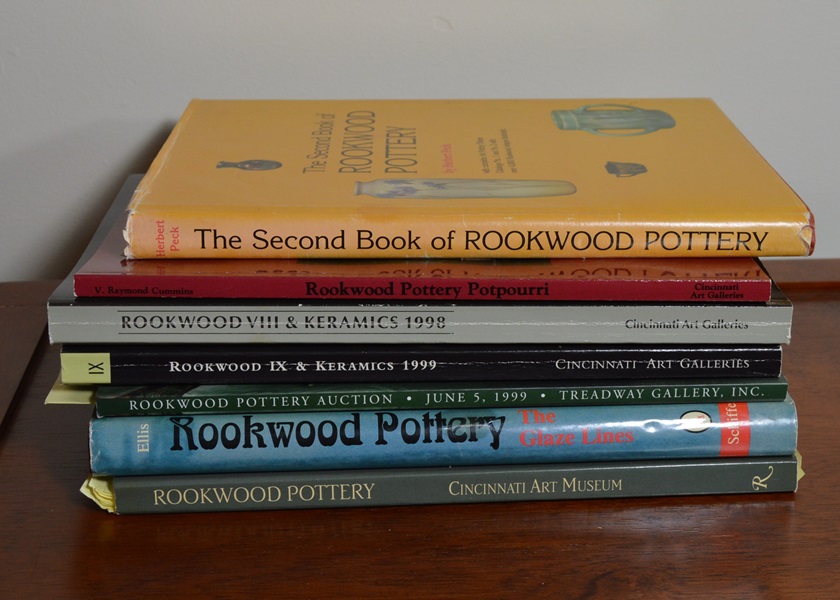 Assortment of Rookwood Pottery Books