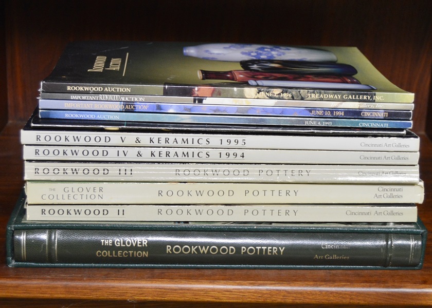 Assortment of Rookwood Pottery Books