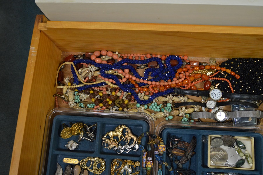 Assortment of Vintage Costume Jewelry