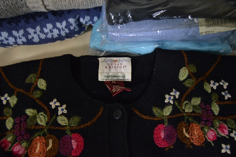 Assortment of Ladies XL Sweaters