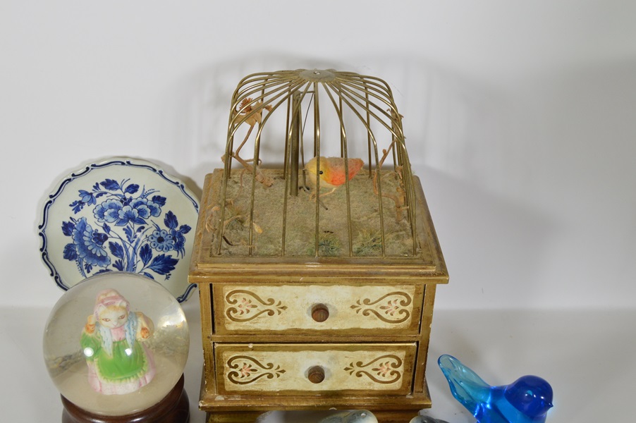 Assortment of Decorative Items and Figurines