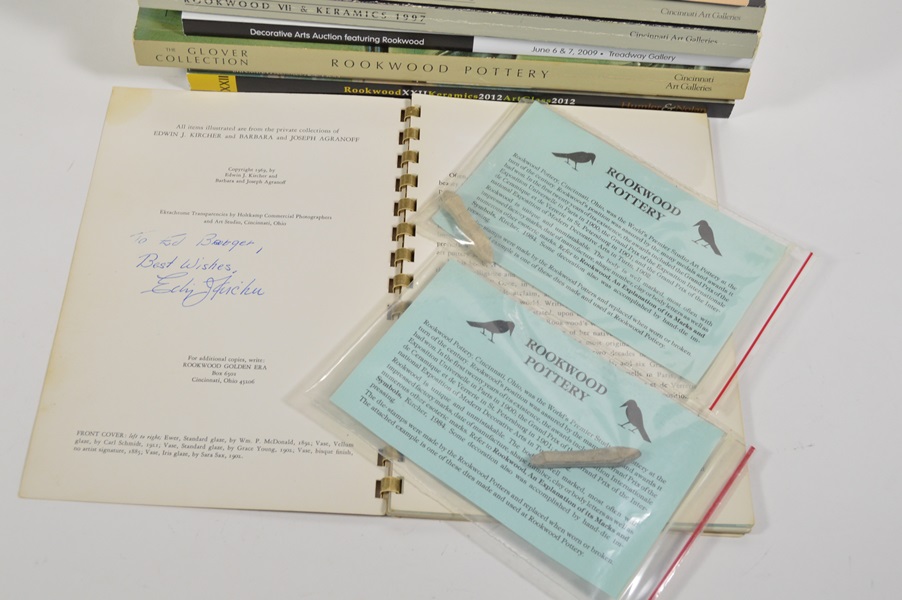 Assortment of Rookwood Pottery Books