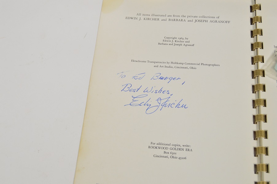 Assortment of Rookwood Pottery Books