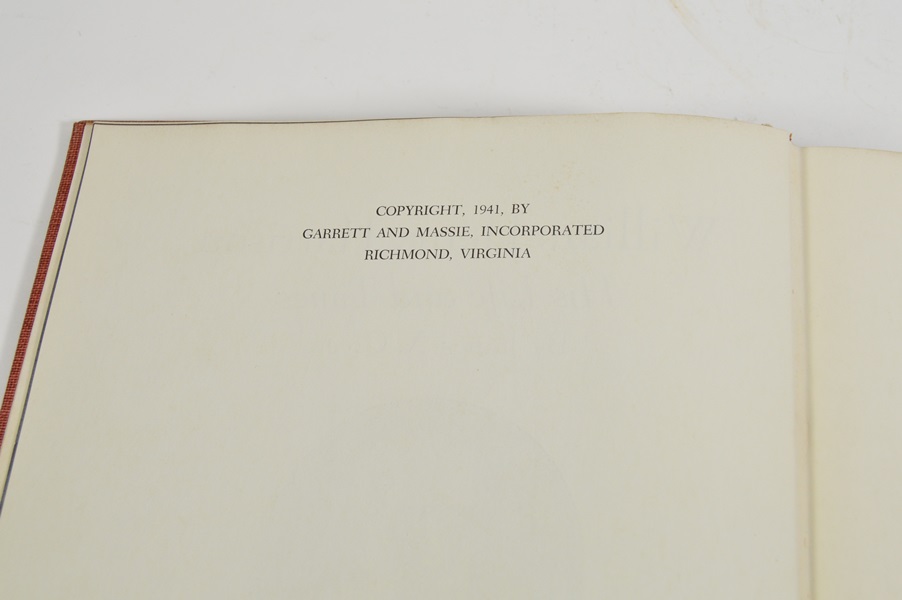 1941 Book on William Henry Harrison