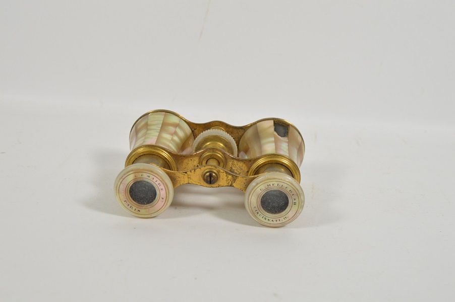 Antique LeMaitre Mother of Pearl Opera Glasses