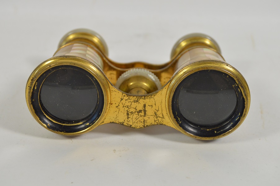 Antique LeMaitre Mother of Pearl Opera Glasses