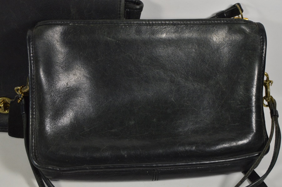 Two Vintage Coach Handbags