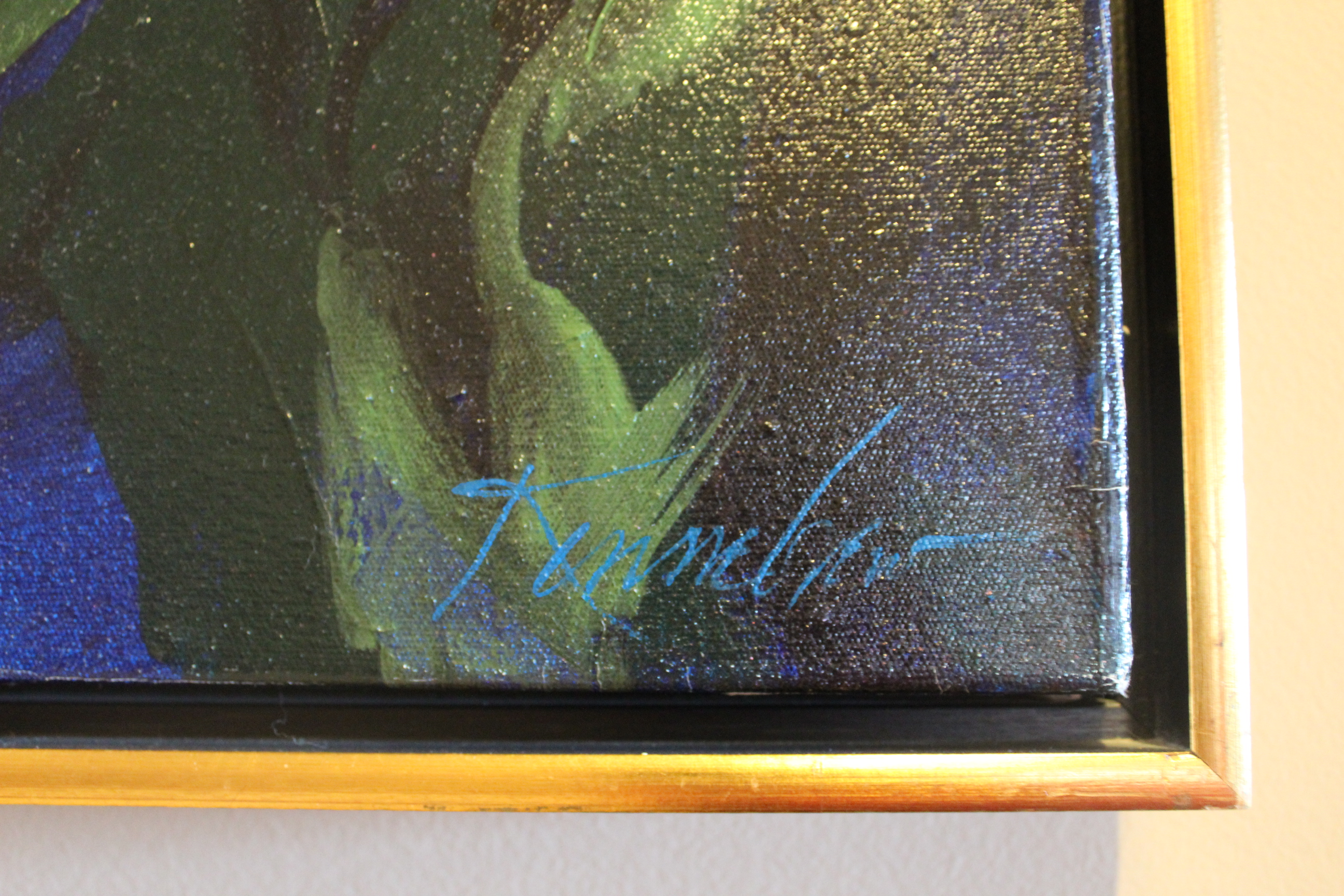 Original Oil Painting of Tulips by Joseph Kinnebrew