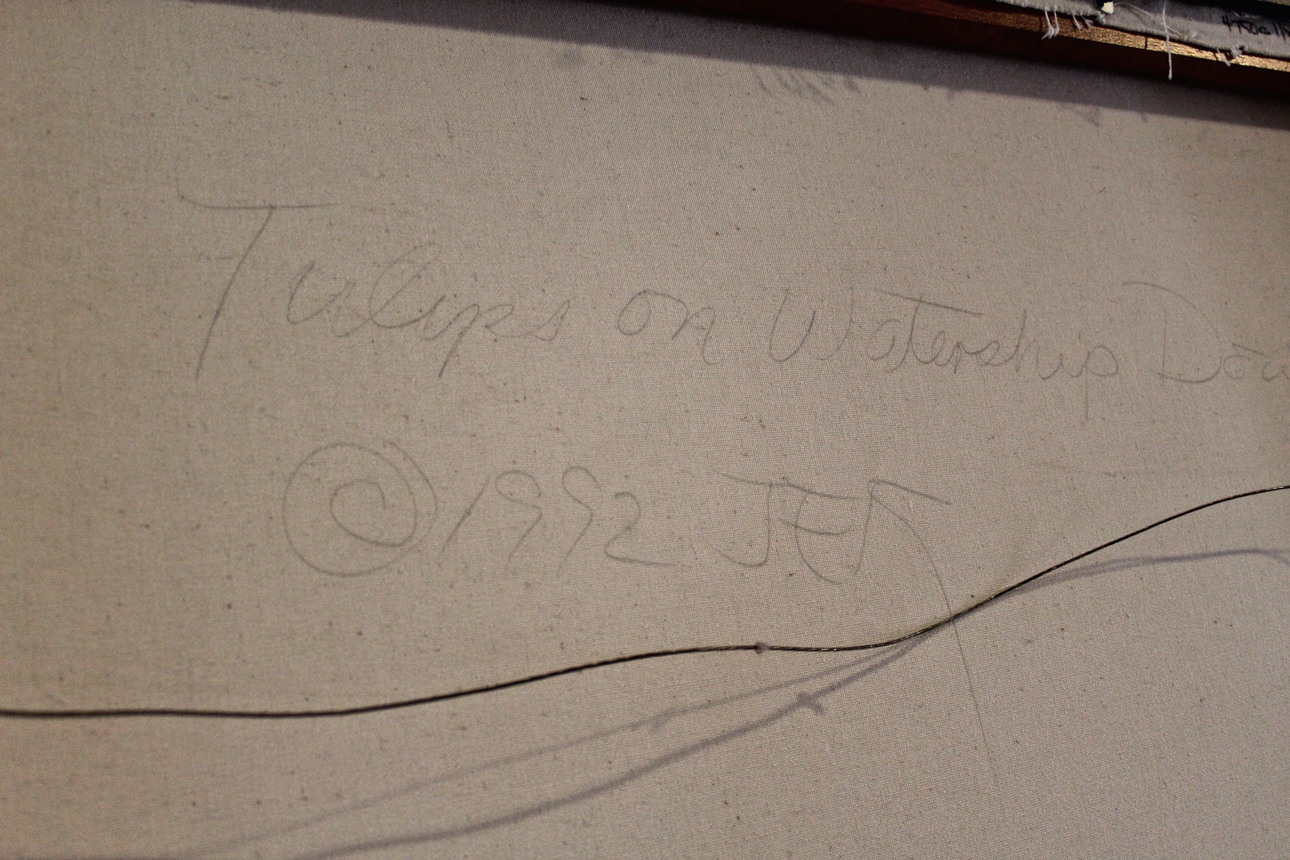 Original Oil Painting of Tulips by Joseph Kinnebrew