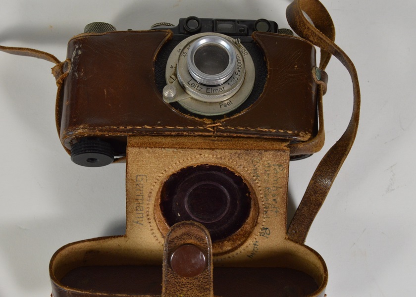 1930s Leica Rangefinder 35mm Camera D.R.P. Ernst Leitz Wetzler