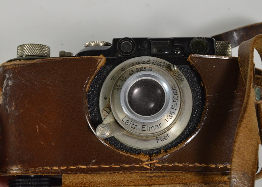 1930s Leica Rangefinder 35mm Camera D.R.P. Ernst Leitz Wetzler