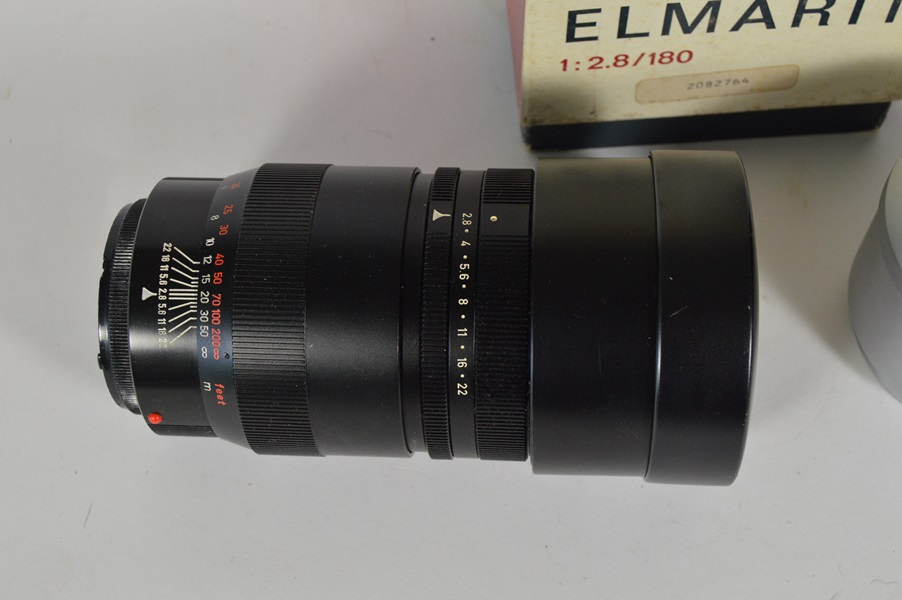 Two Leica Ernst Leitz Wetzler Camera Lens