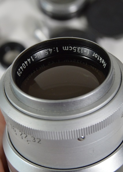 Leica Ernst Leitz Wetzler 35mm Camera Lens and Accessories