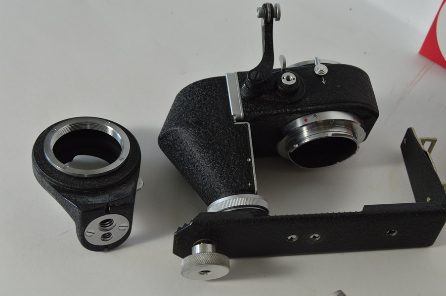 Leica Ernst Leitz Wetzler 35mm Camera Lens and Accessories