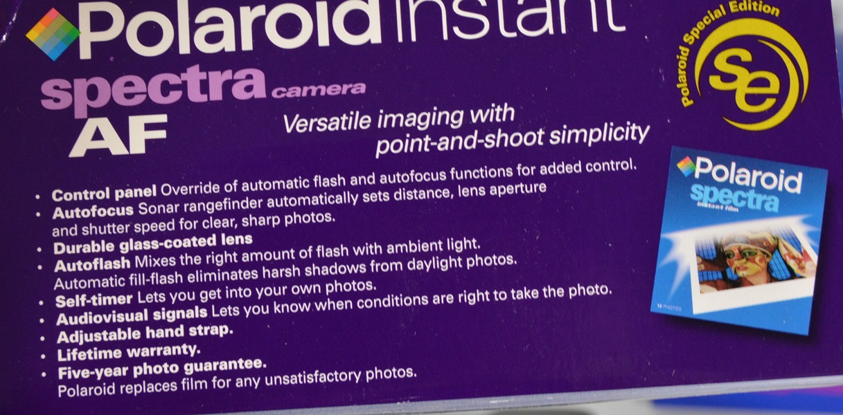 Polaroid Spectra Instant Film AF Camera
