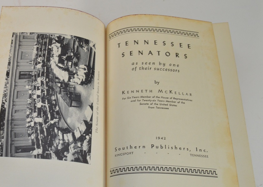 Signed Limited Edition Kenneth McKellar- Tennessee Senators